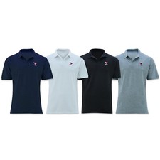 Men  s Dri-Fit Polo Shirt Short Sleeve Quick Dry Golf Sports Casual Jersey Top