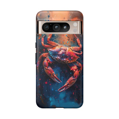 Abstract Crab Artwork Phone Case for Google Pixel 10 Pro XL 9a 9 8 7 6 - 第 24/55 張圖片