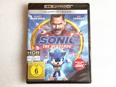 Sonic - The Hedgehog - 4K Ultra HD + Blu-ray  - Neu + OVP