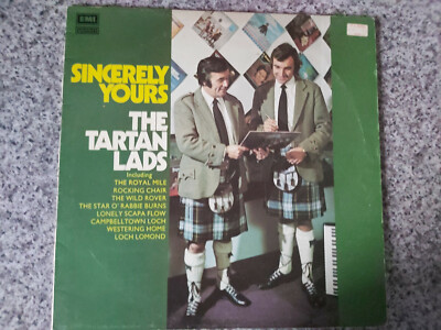 The Tartan Lads - Sincerely Yours (SZLP2139) 1974 (LP)