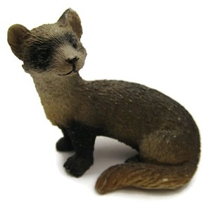 Black-Footed Ferret Figurine Small Vintage Nice Design