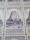 DEVILS TOWER NATIONAL MONUMENT   block of 12 #1084 — photo 2
