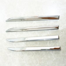 Car Door Line Side Skirt Sill Trim Chrome Cover Molding Garnish Stainless Steel 