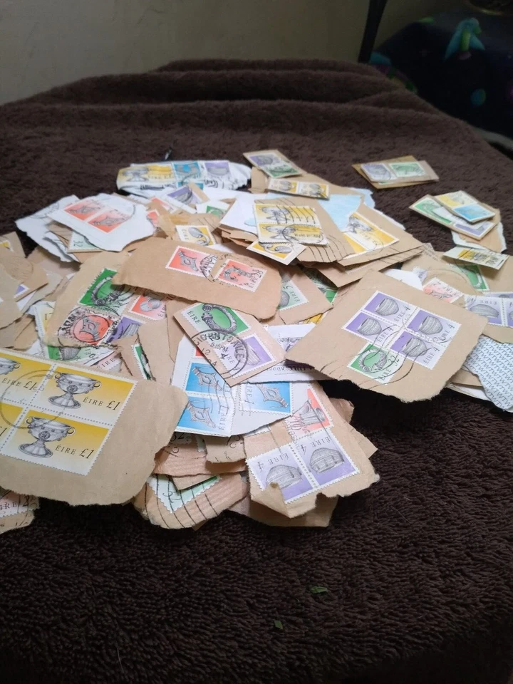  Postal stamp Lot Collection Ireland Erie 1000 vintage collectable stamps - Image 4 of 4