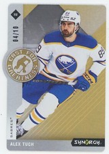 2023-24 Upper Deck Synergy Cast For Greatness Metal Gold Alex Tuch 4/10