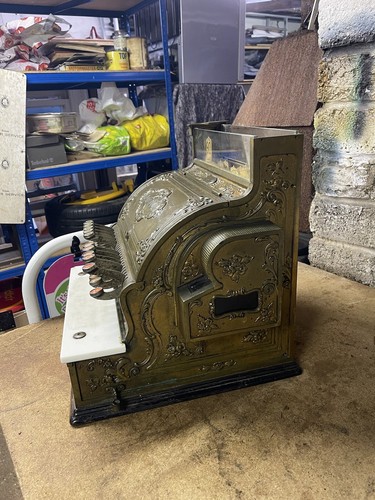 1900’s national cash register cash till brass - Picture 3 of 10