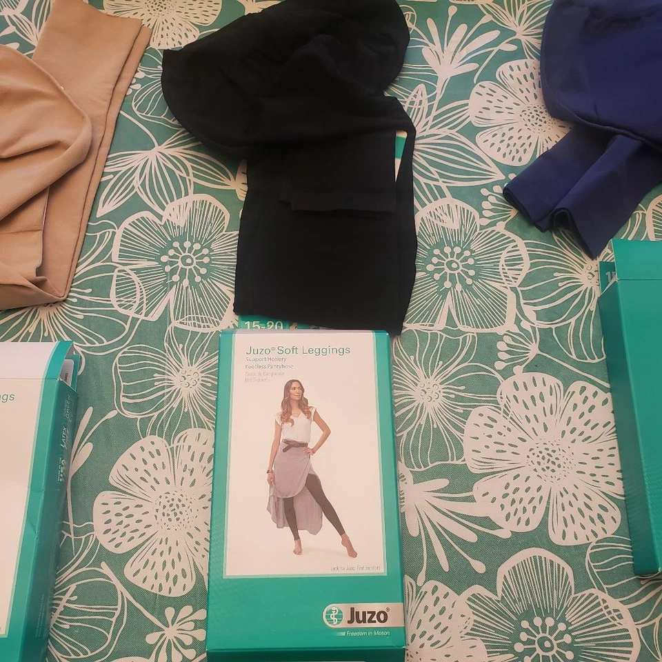 Juzo Soft 2000 BT Soft Leggings Support Hosiery Compression 15-20 Size & Color - Image 3 of 4
