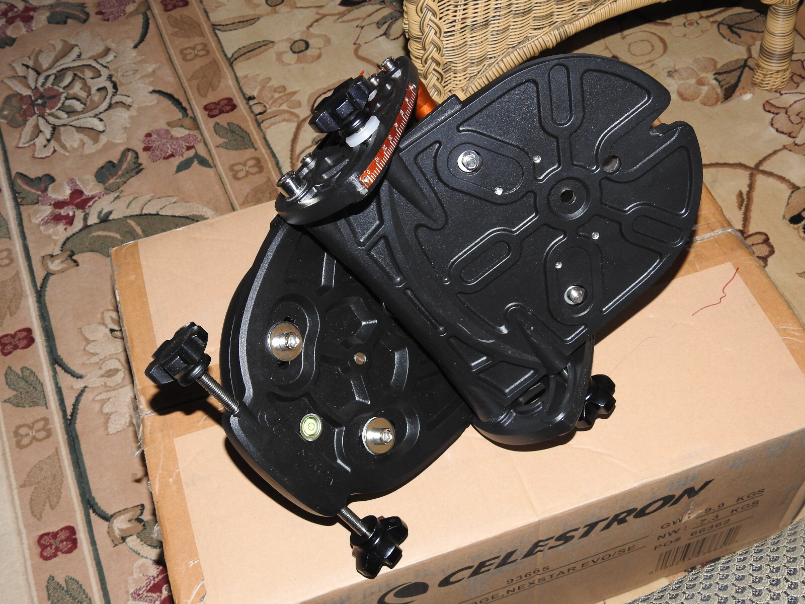 Celestron Equatorial wedge for NexStar 6/8SE and Evolution AltAz mount