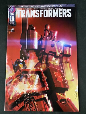 Transformers #18 Rocket Con Variant IDW 2020