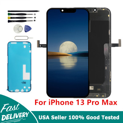 Soft OLED For iPhone 13 Pro Max LCD Display Touch Screen Digitizer Replace Tools