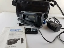 Sony Handycam CCD-TR70 Video8 Camera With Bag, Charger, and Battery