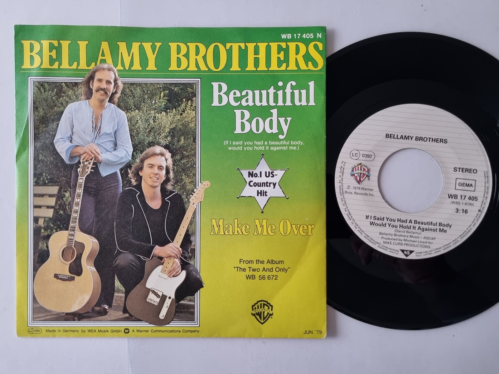 Bellamy Brothers - Beautiful body 7'' Vinyl Germany