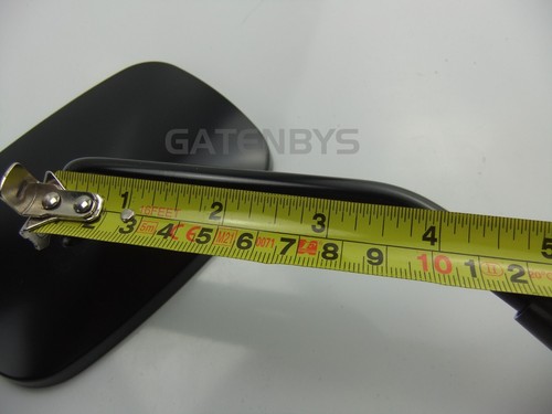 New Pair Black Scooter Mirrors For Aprilia Scarabeo Habana 50 1250 150 160 200 - Picture 5 of 6