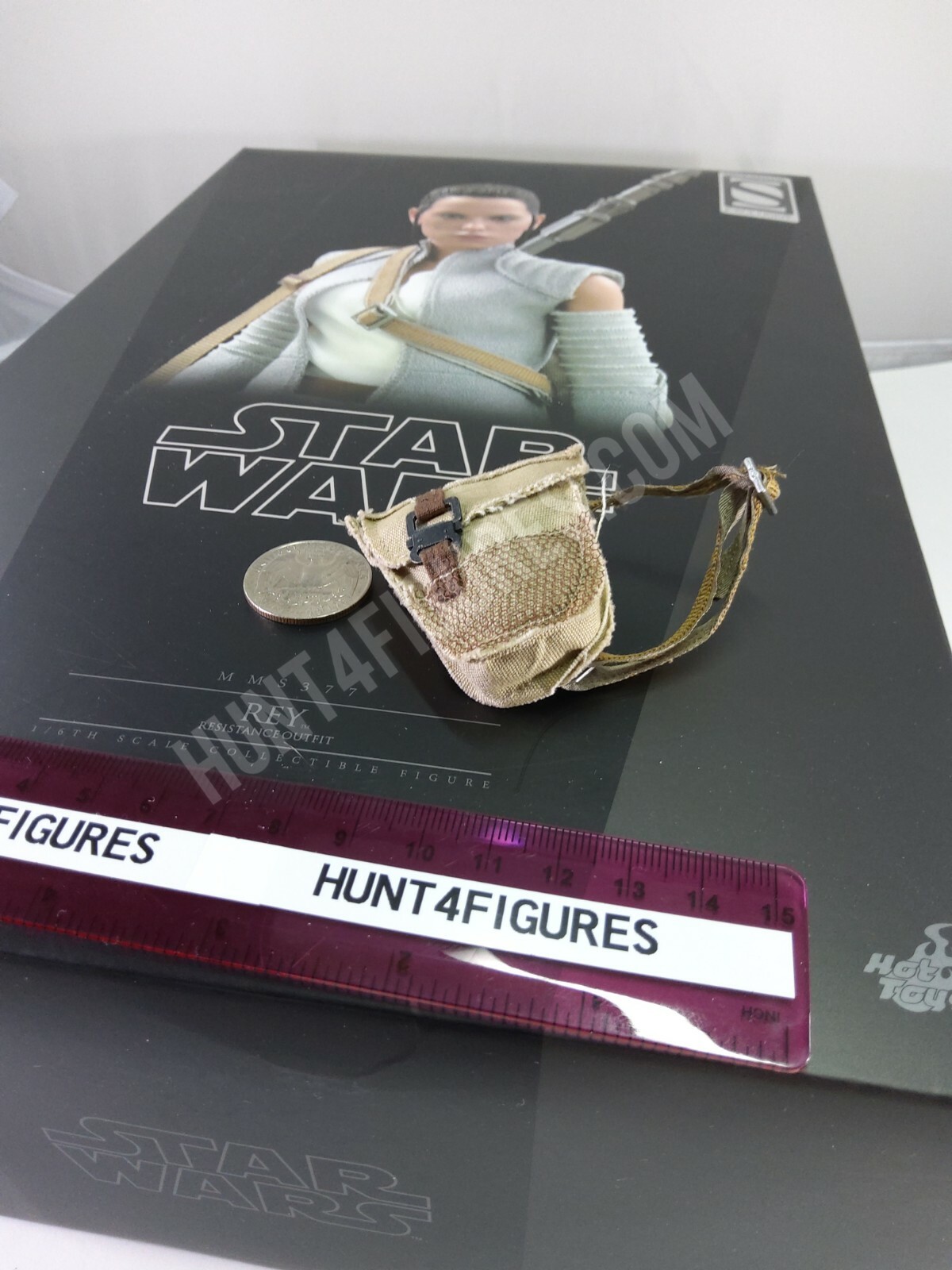 Hot Toys MMS377 Star Wars Rey Resistance 1/6 action figure's bag only 