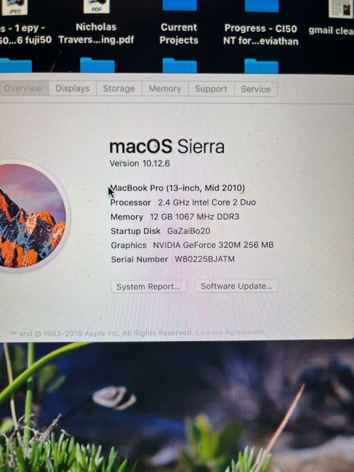 MacBook Pro A1278  13" 2010 [upgrade extra DDR3 Ram] CORE2DUO High Sierra + READ - Image 2 of 4