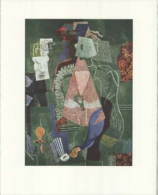 PABLO PICASSO Portrait De Jeune Fille 19.75