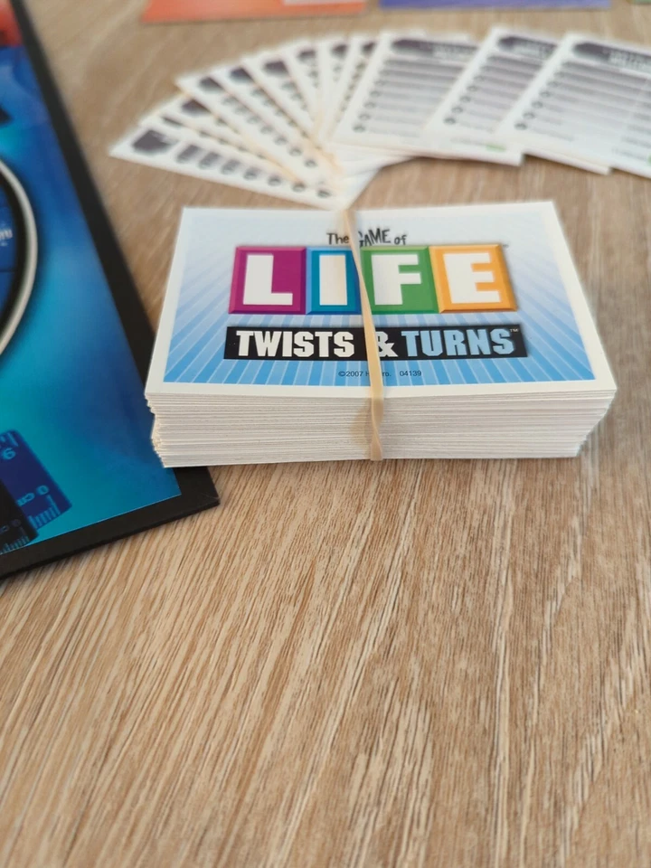 Настольная игра Game of Life Twists & Turns запасные части карты Visa Score - Изображение 3 из 4