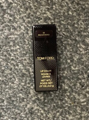 NEU UND VERPACKT Tom Ford 38 Alejandro Lips & Boys Lippenfarbe Lippenstift - 2 G!