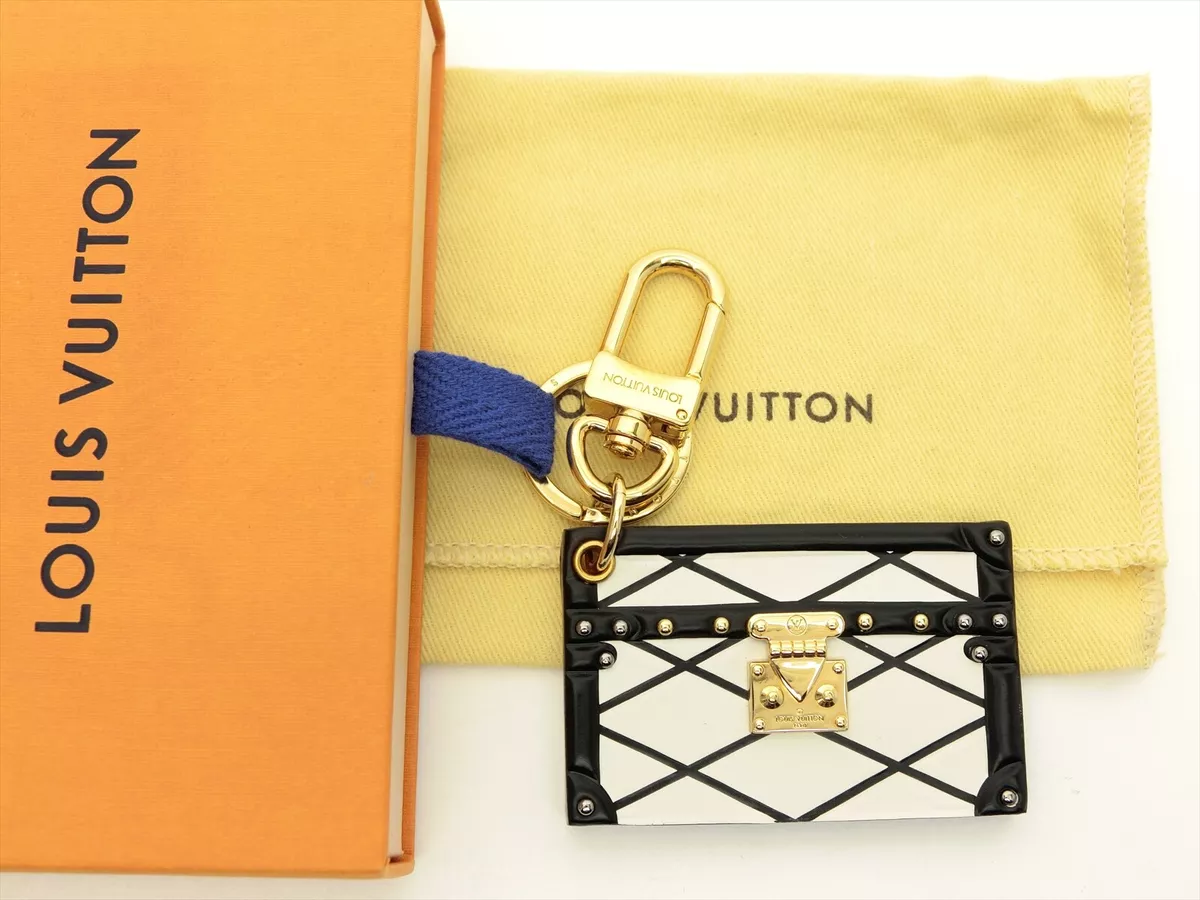 Louis Vuitton Petite Malle Bag Charm Keyring