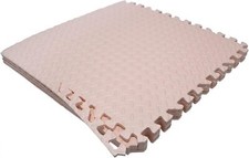 6 Pink Exercise Mat EVA Foam Interlocking Tile Gym Floor Fitness Yoga Workout