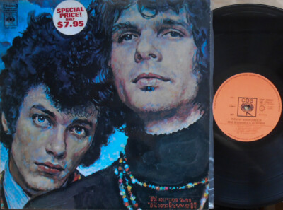 Mike Bloomfield & Al Kooper 1st Press OZ 2LP Live adventures EX  69 CBS Blues 