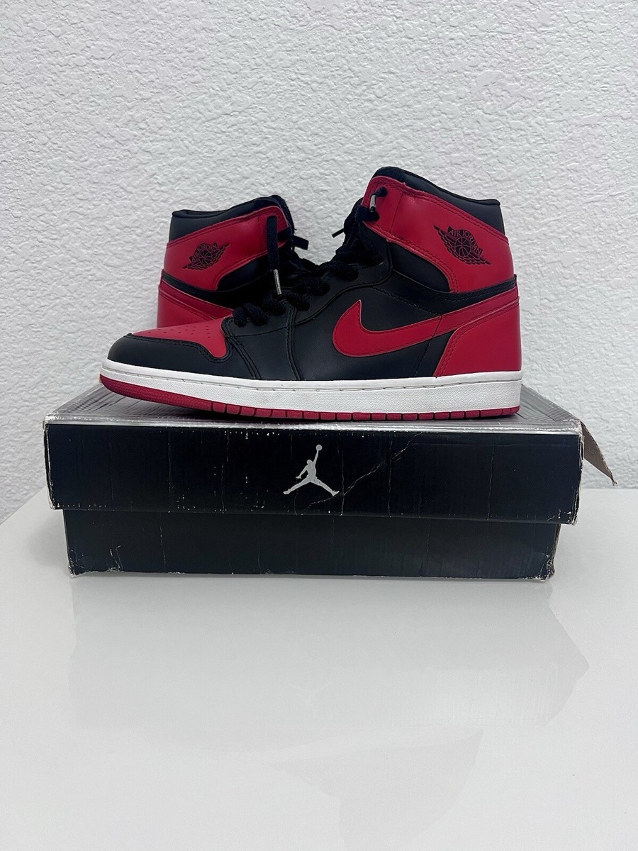 Vintage Air Jordan 1 Retro 2001 Bred Black Red Size 10 | eBay Vintage Air Jordan 1 Retro 2001 Bred Black Red Size 10 | eBay