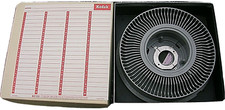80-Slide Kodak Carousel Slide Tray in Original Box for Kodak Projectors