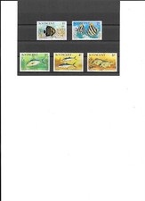 Znaczki-St Vincent-Ryby-1975