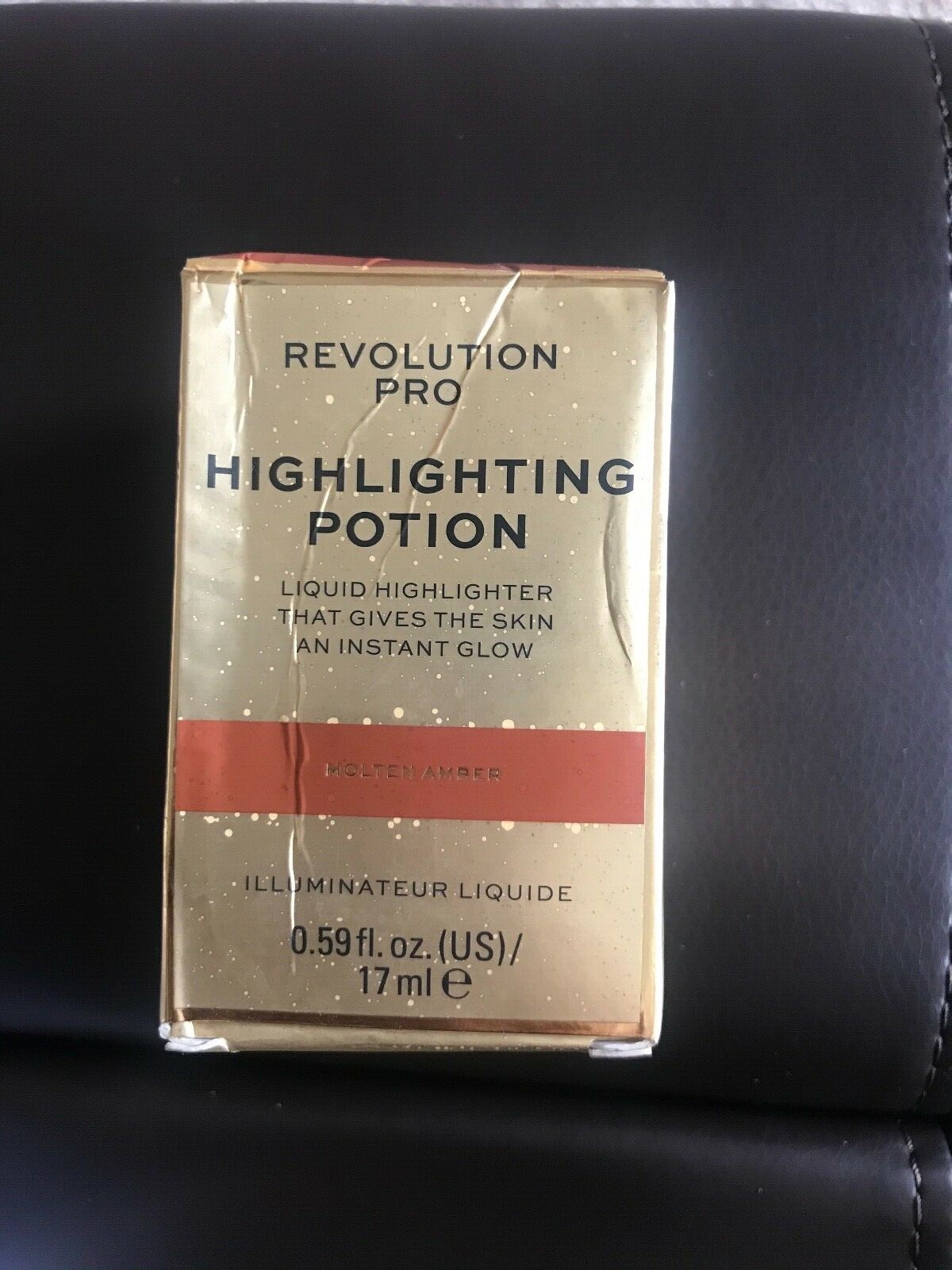 Revolution Pro Highlighting Potion Liquid Highlighter Molten Amber 17ml