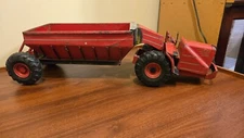 Vintage ‘50s DOEPKE Model Toys Wooldridge Pressed Steel Earth Mover Bottom Dump