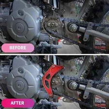 Front Chain Guard Sprocket Engine Cover Case Saver For Honda CRF110 F 2013-2025