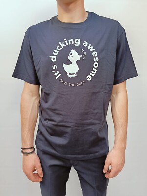 49,00  T-SHIRT SAVE THE DUCK HERREN ISEN BLAU S/W 2025