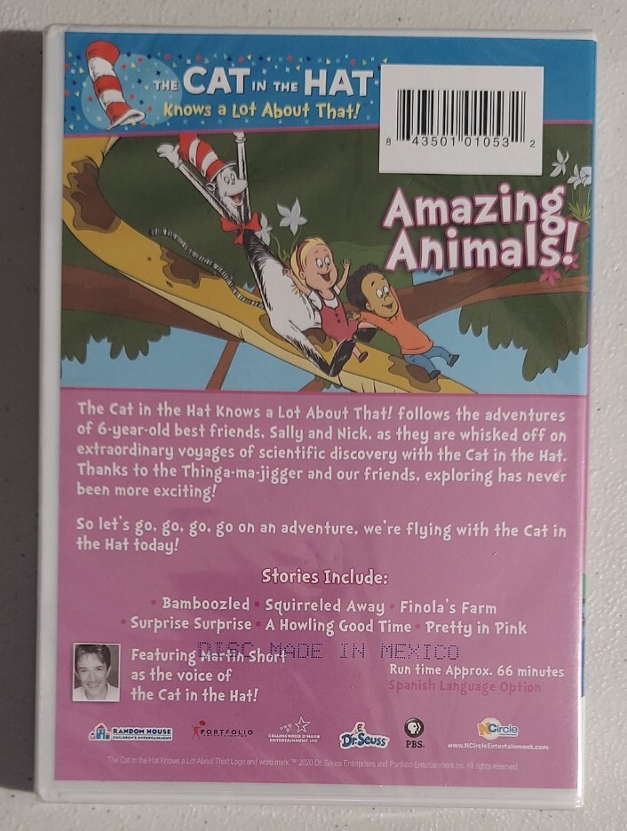 (未使用･未開封品)Cat in the Hat: Up &amp; Away [DVD] Cat In The Hat: Up And Away! (DVD) - Walmart.com