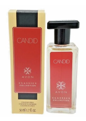 Avon Candid Cologne Spray~Classics Collection~ 1.7 fl. oz. Free Ship. BNIB.