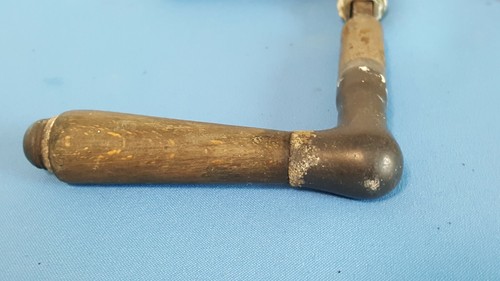 Antik Türgriffe Holzgiffe Türklinken-Paar - Bild 6 von 7