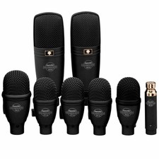 Superlux Drk-f5h3 8 Piece Drum Kit Mic Set Microphone Drum Pack