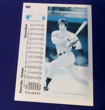 1991 UPPER DECK ERROR NO HOLO BACK VARIATION  NO LOGO BLUE ONLY STEVE SAX