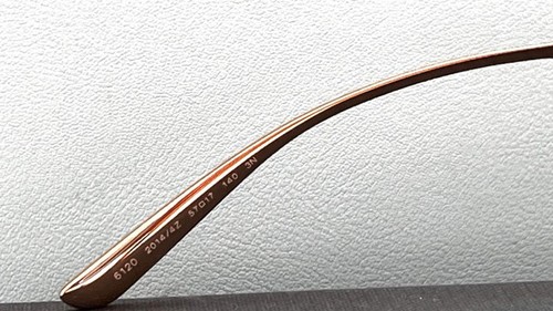 Bvlgari Italy 6120 2014/4Z Aviator Rose Ochilata Sunglasses $750 NIB #4 - Picture 7 of 9