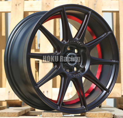 4X 15'' ADVAN JR11 style wheels 4X100 milling JDM 7J ET38 for VW HONDA Toyota