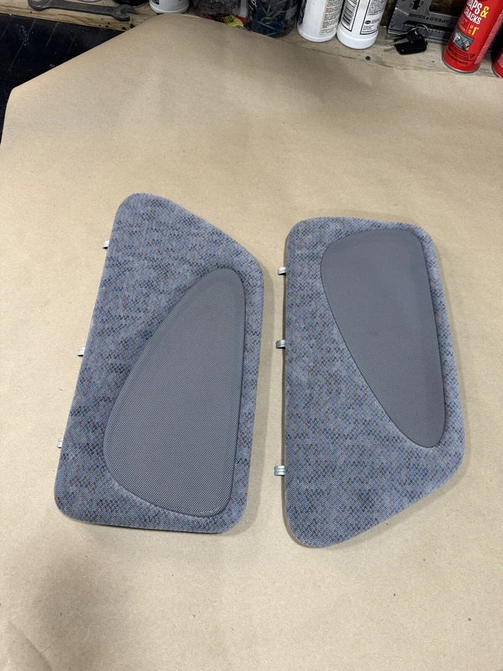 Ford Thunderbird Lx 1994 1995 altavoz trasero cubierta de acceso rejilla gris Cougar Xr7 Foto 3 de 4