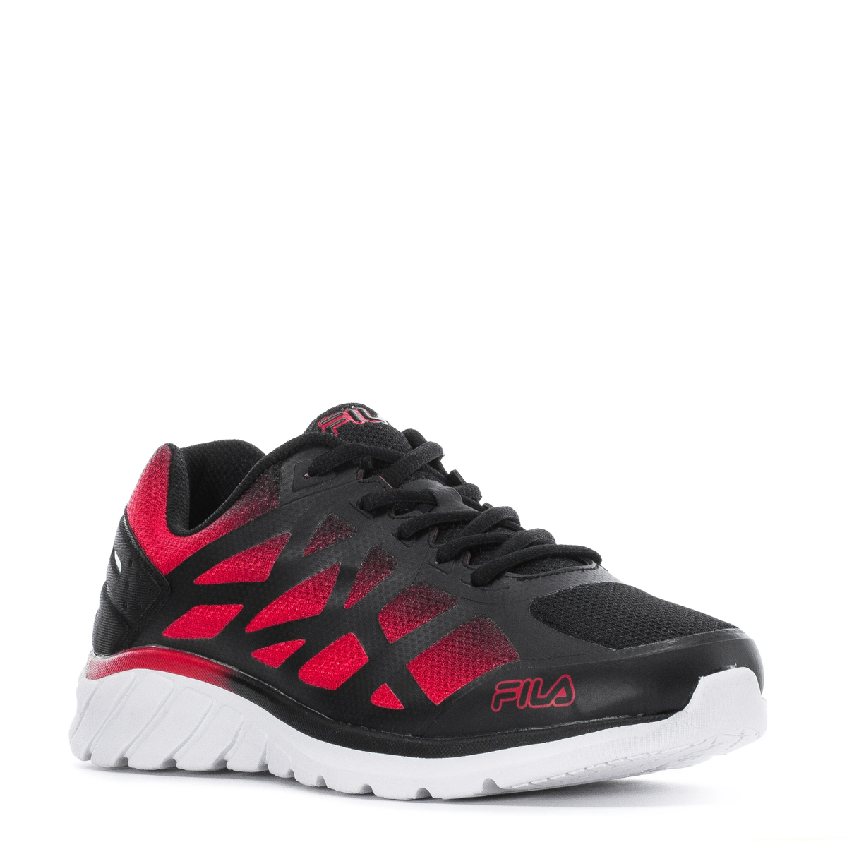 Fila Memory Sequence Red and Black Athletic Shoes men’s size 7 1/2 Fila Men main image 2