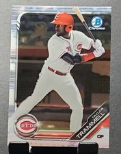 2019 Bowman Chrome #BCP-158 Taylor Trammell REDS Prospect baseball card⚾️NM/MT