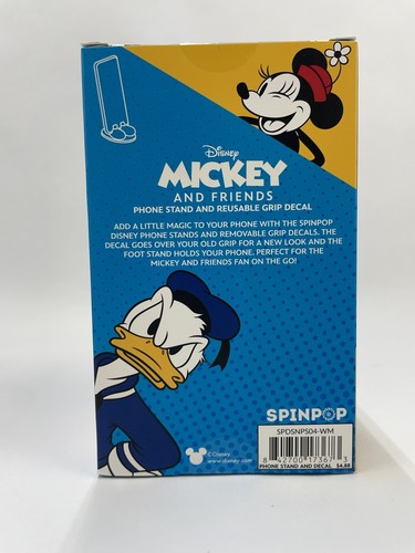~NEW~SET OF 2~SPIN POP-DISNEY ’Donald and Daisy’ Phone Stand&Reusable Grip Decal - Picture 9 of 9