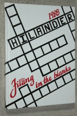 1988 Hiland High School Yearbook Annual Berlin Ohio OH - Hilander
