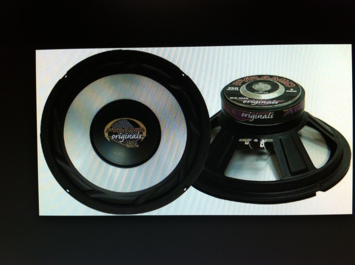 PYRAMID WX65X 6.5" 1200W Car Audio Subwoofers Subs Power Woofers 4 Ohm | Canada