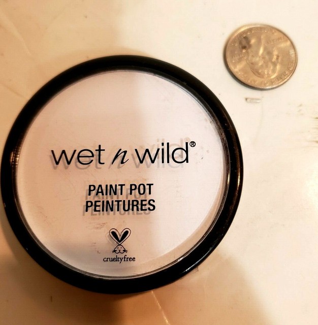 Wet n Wild paint pot 12968 white 0.22oz sealed body paint cruelty free