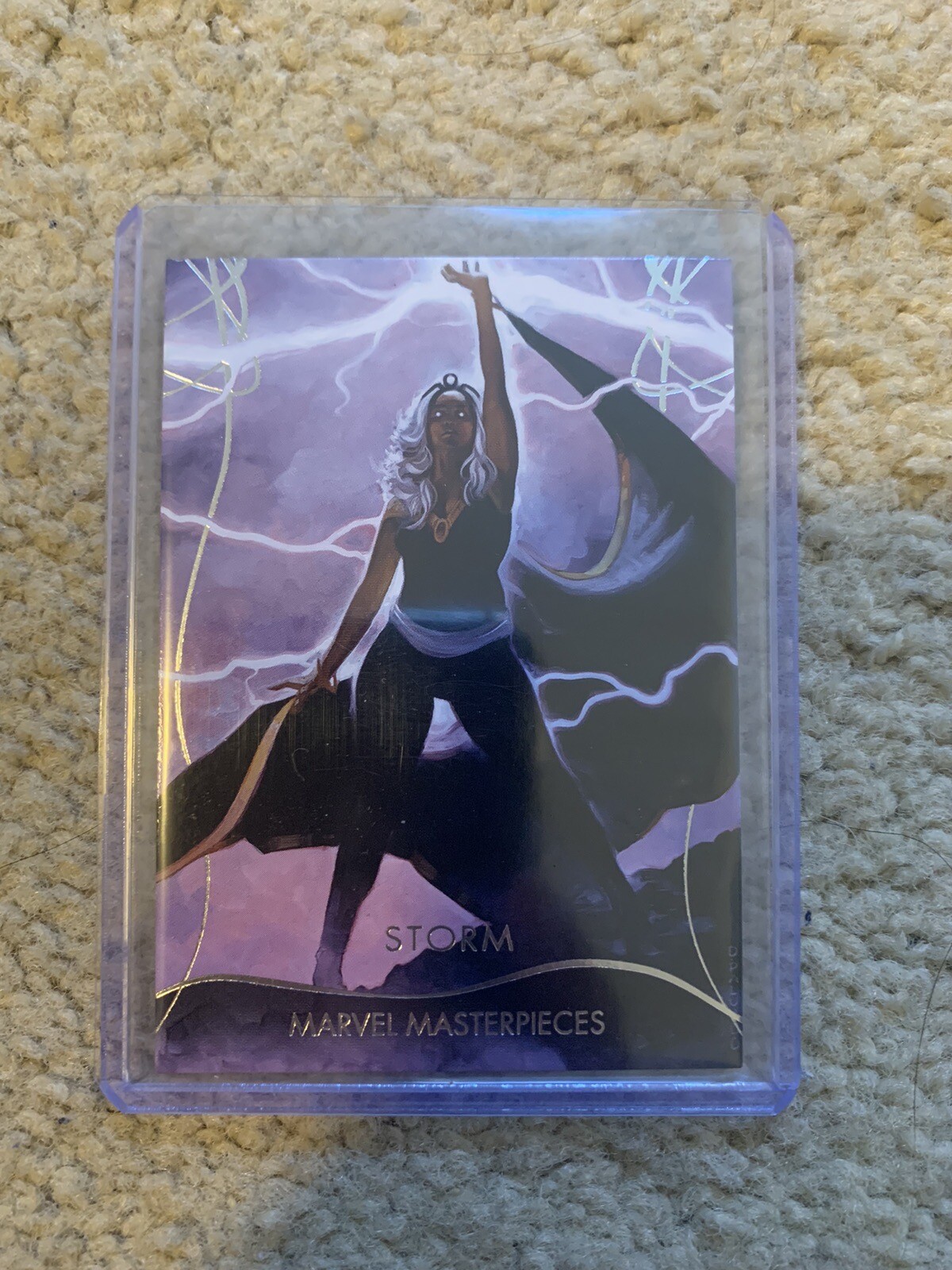 2020 Marvel Masterpieces STORM (85/99) TIER 4 BASE CARD, #87 - NM! Upper Deck
