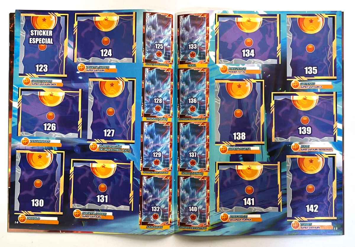 ALBUM DRAGON BALL Sparking Zero - Full Set 254/254 PERU 2024