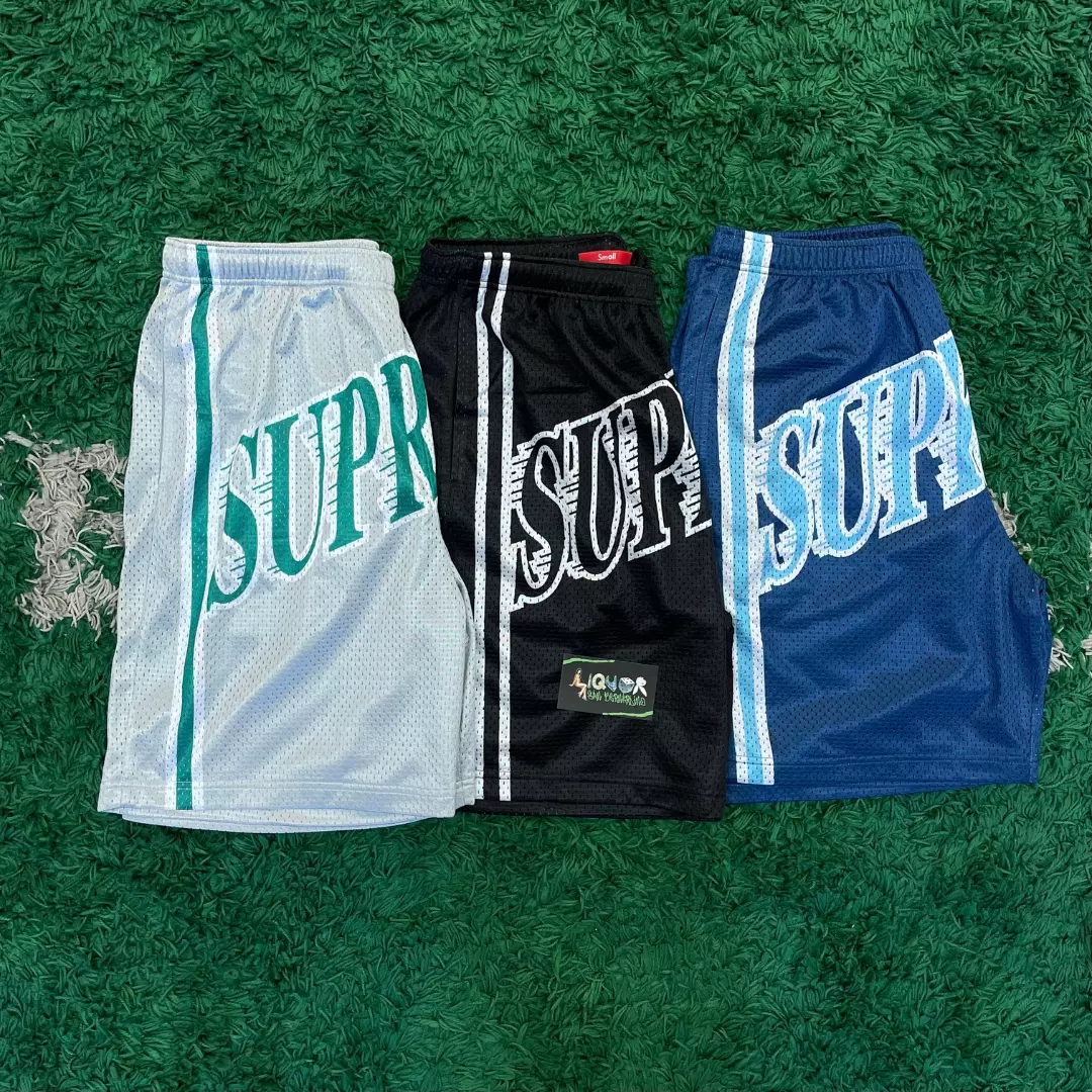 Supreme Slap Shot Mesh Shorts (Black,Navy,Green) | eBay