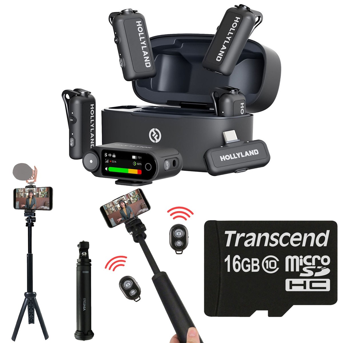 Hollyland LARK MAX 2 Combo Microphone System for Cameras